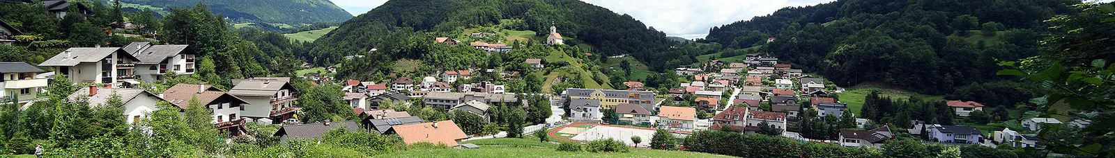 Representative landscape of Slovenia
